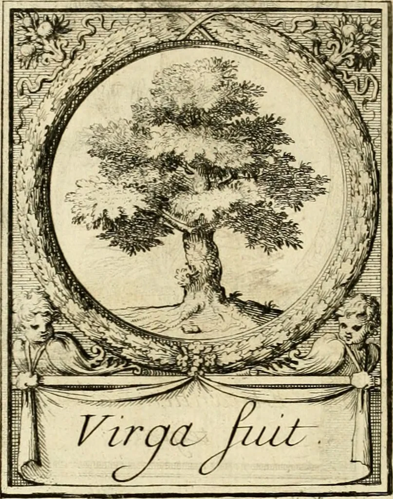 An illustration from De l'art des devises, 1666, leaf 535