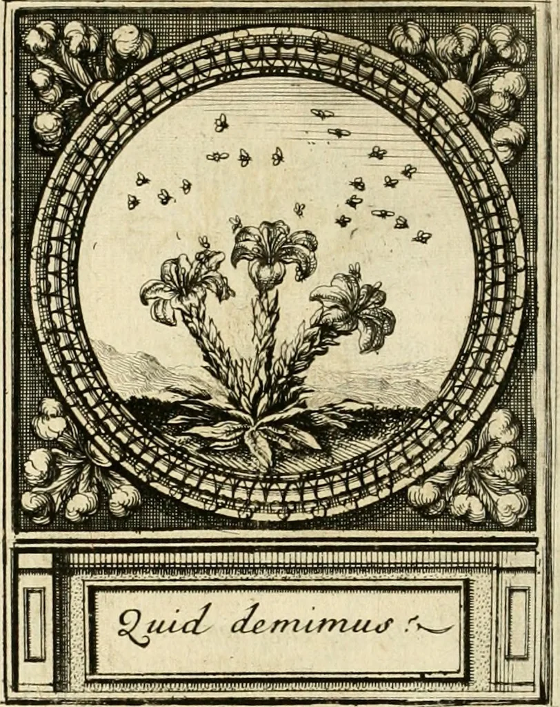 An illustration from De l'art des devises, 1666, leaf 537