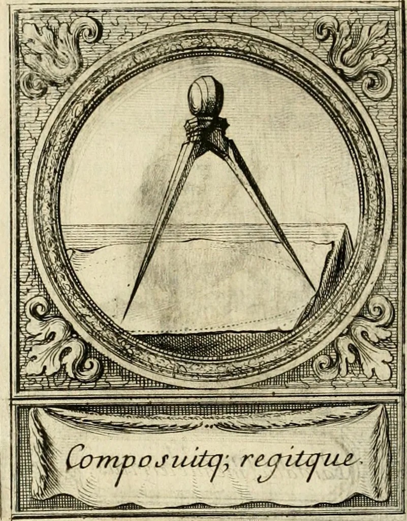 An illustration from De l'art des devises, 1666, leaf 539