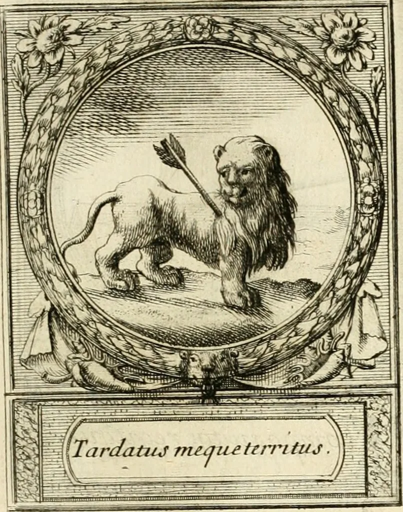 An illustration from De l'art des devises, 1666, leaf 540