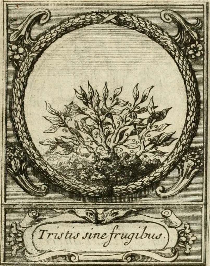 An illustration from De l'art des devises, 1666, leaf 550