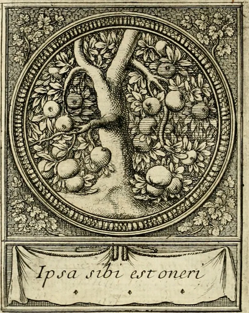 An illustration from De l'art des devises, 1666, leaf 551