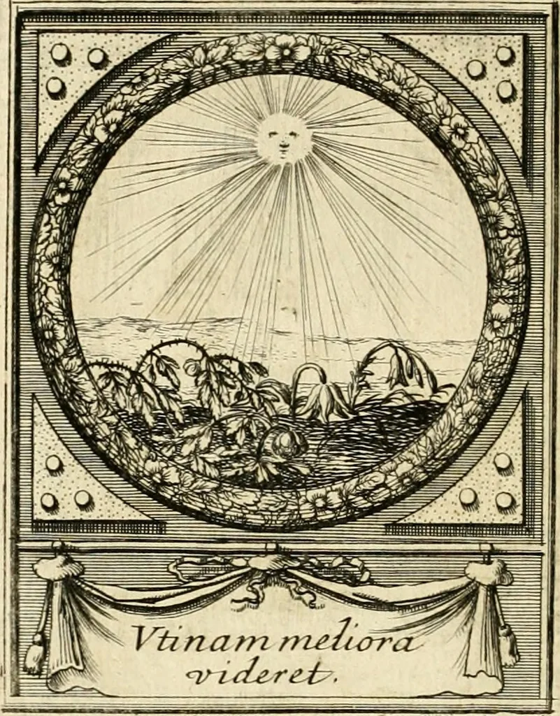 An illustration from De l'art des devises, 1666, leaf 559