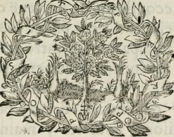 An illustration from De l'art des devises, 1666, leaf 184