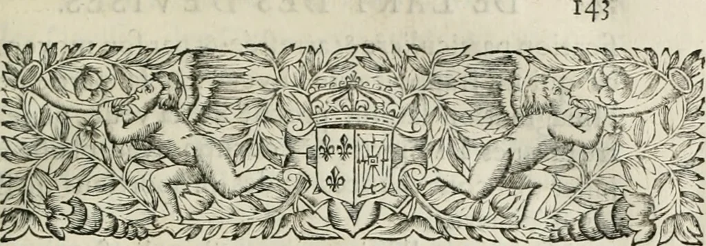 An illustration from De l'art des devises, 1666, leaf 188