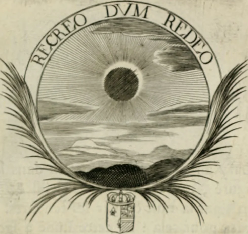 An illustration from De l'art des devises, 1666, leaf 294