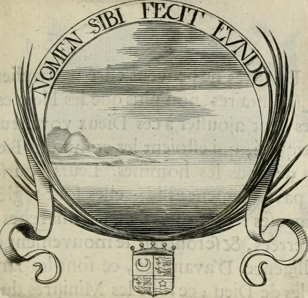 An illustration from De l'art des devises, 1666, leaf 336