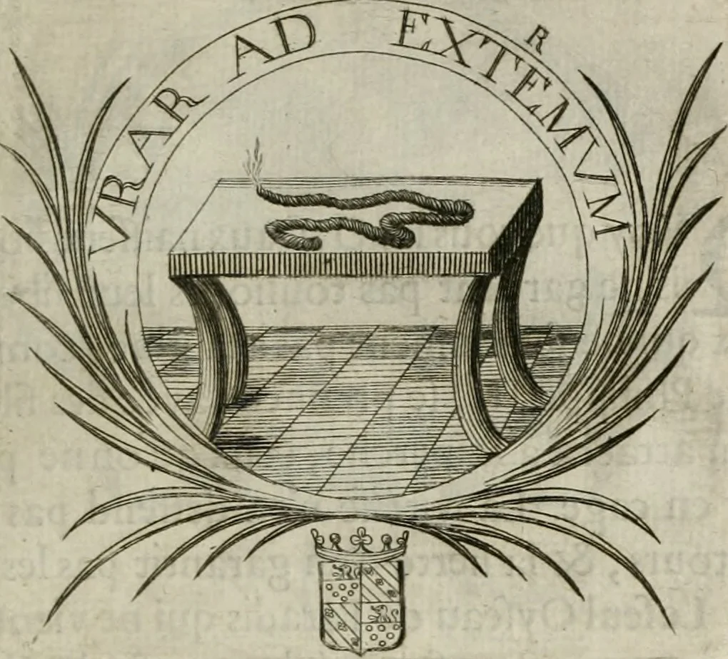An illustration from De l'art des devises, 1666, leaf 344