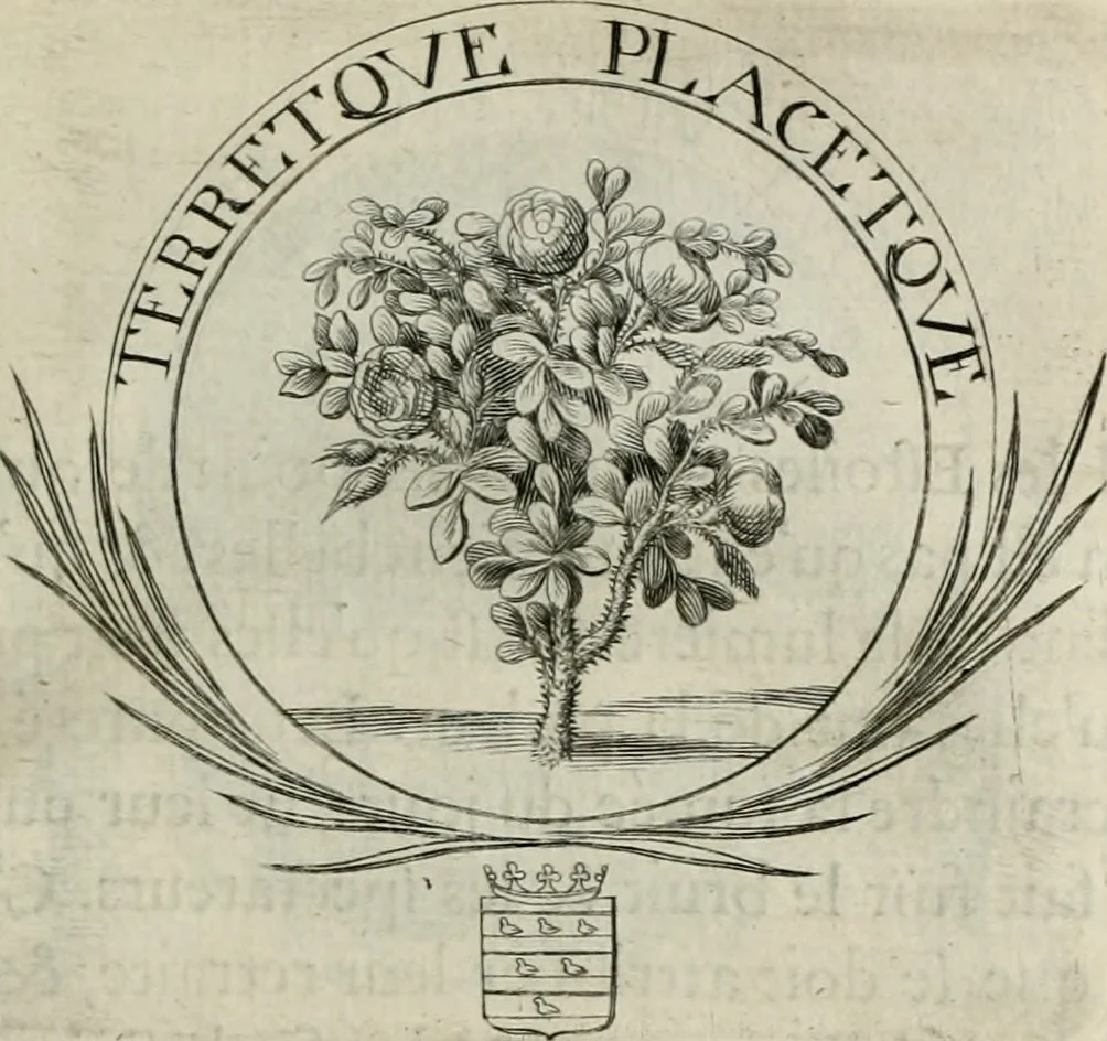 An illustration from De l'art des devises, 1666, leaf 354