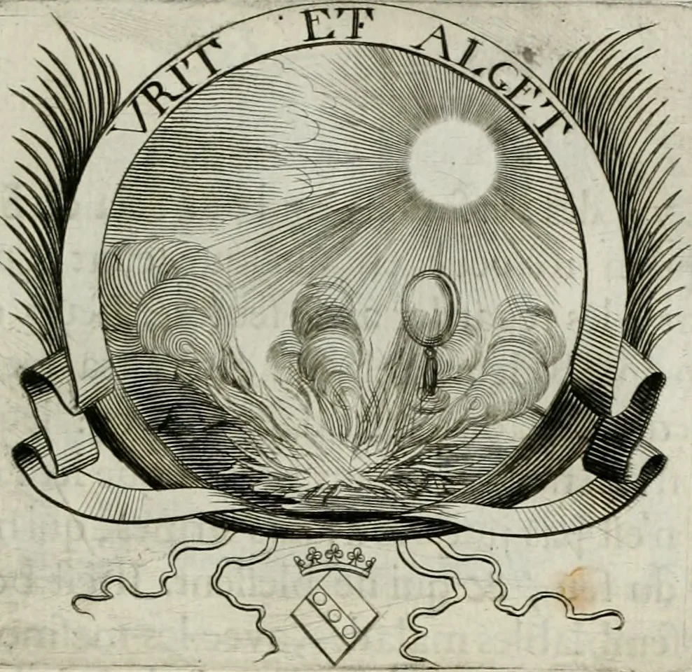 An illustration from De l'art des devises, 1666, leaf 366