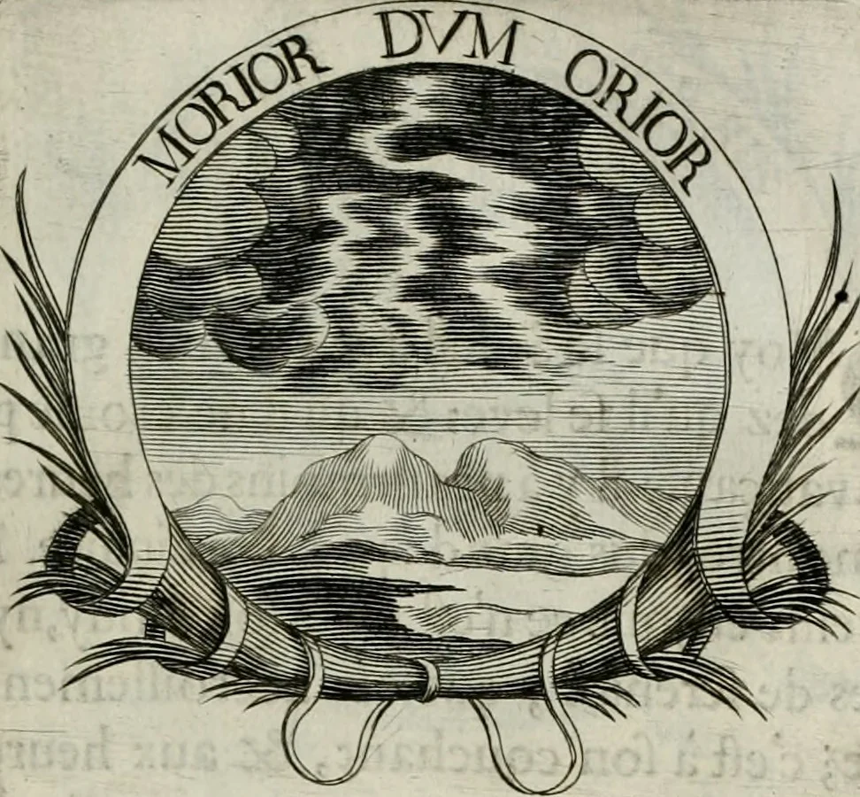 An illustration from De l'art des devises, 1666, leaf 372