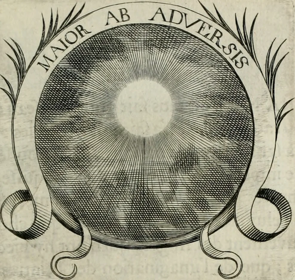 An illustration from De l'art des devises, 1666, leaf 374