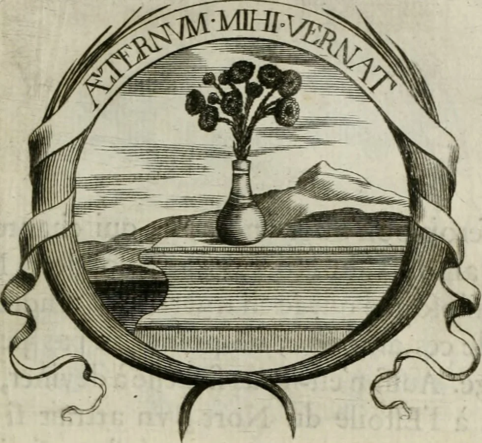 An illustration from De l'art des devises, 1666, leaf 382