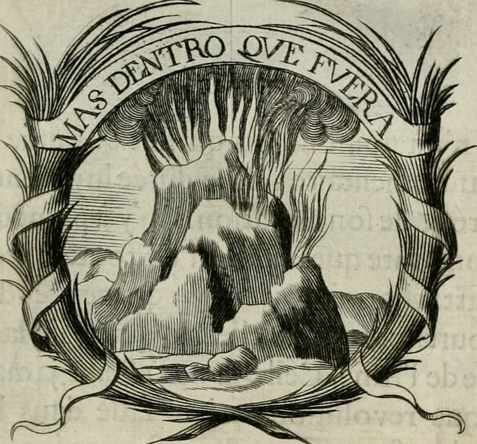 An illustration from De l'art des devises, 1666, leaf 402