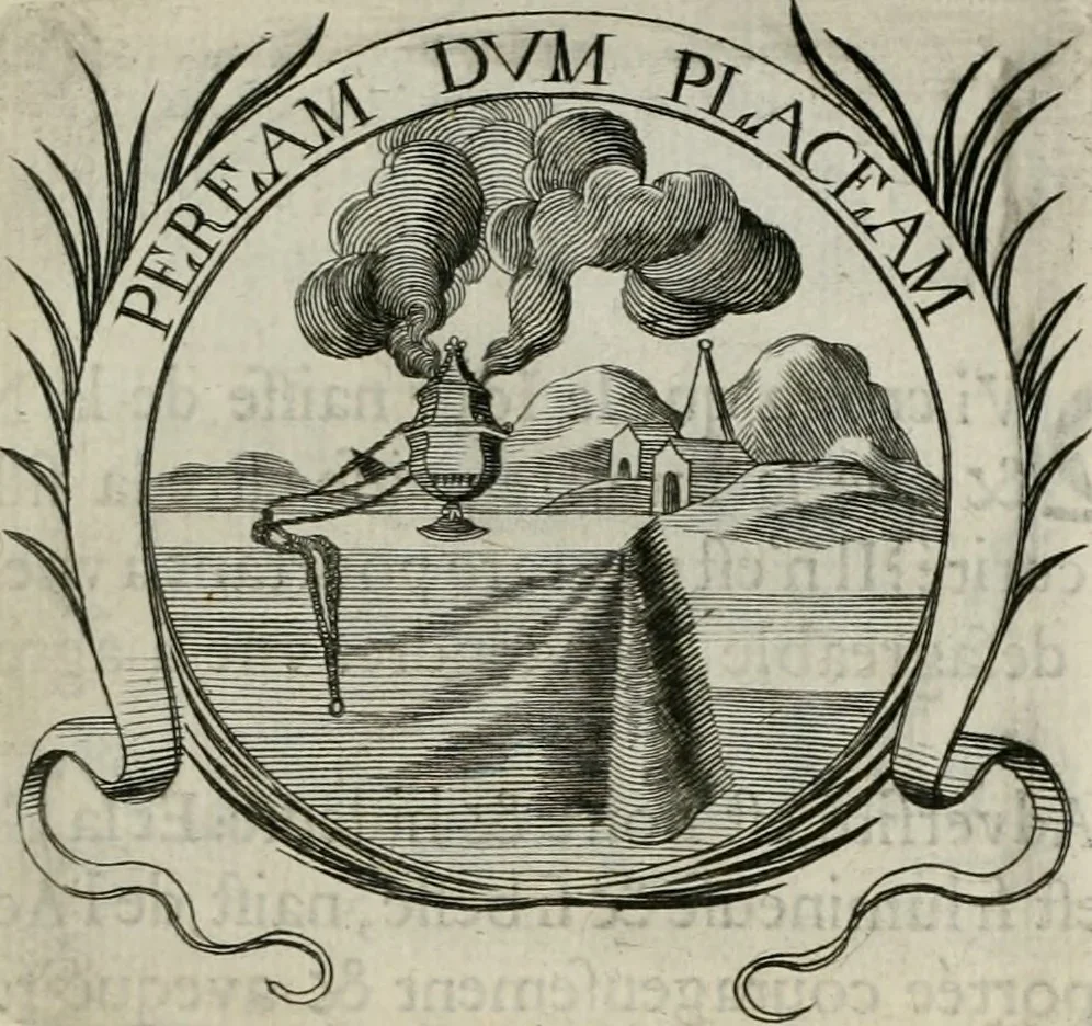 An illustration from De l'art des devises, 1666, leaf 406