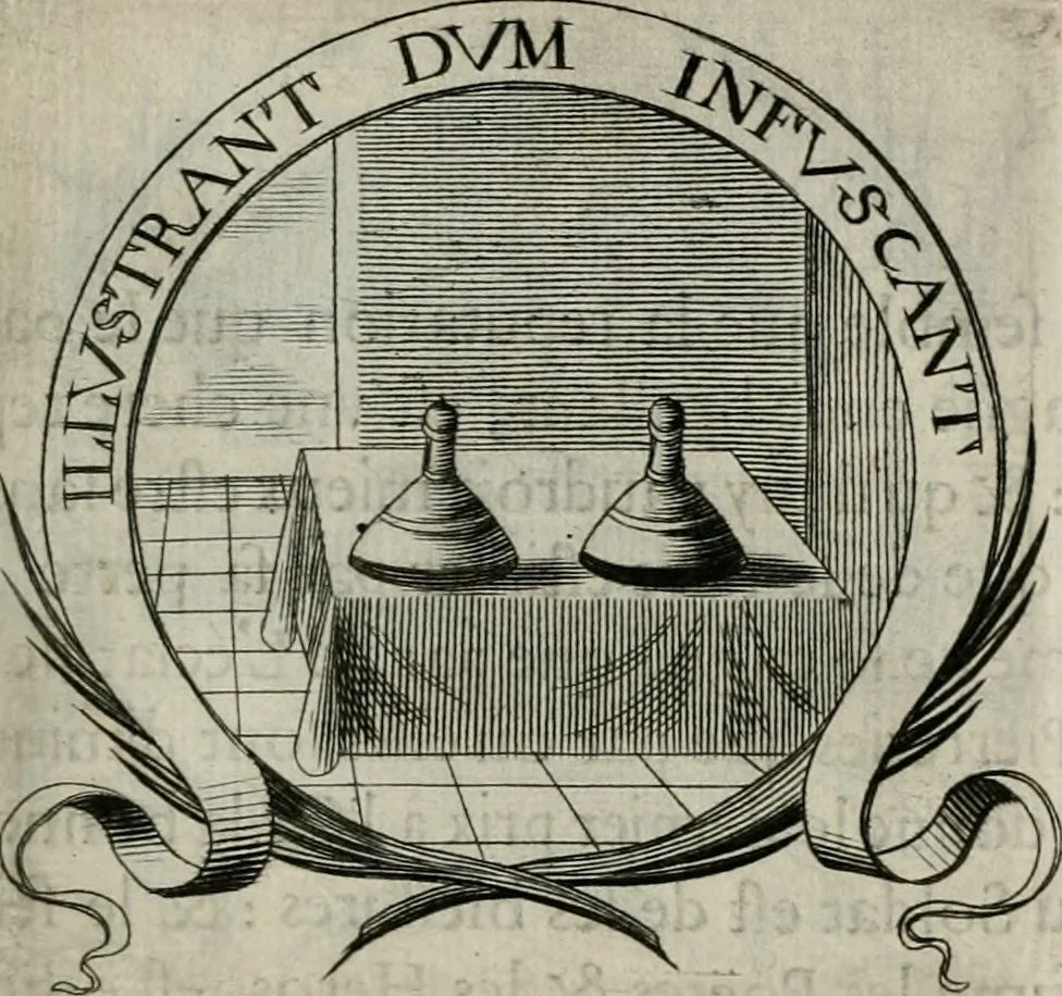An illustration from De l'art des devises, 1666, leaf 408