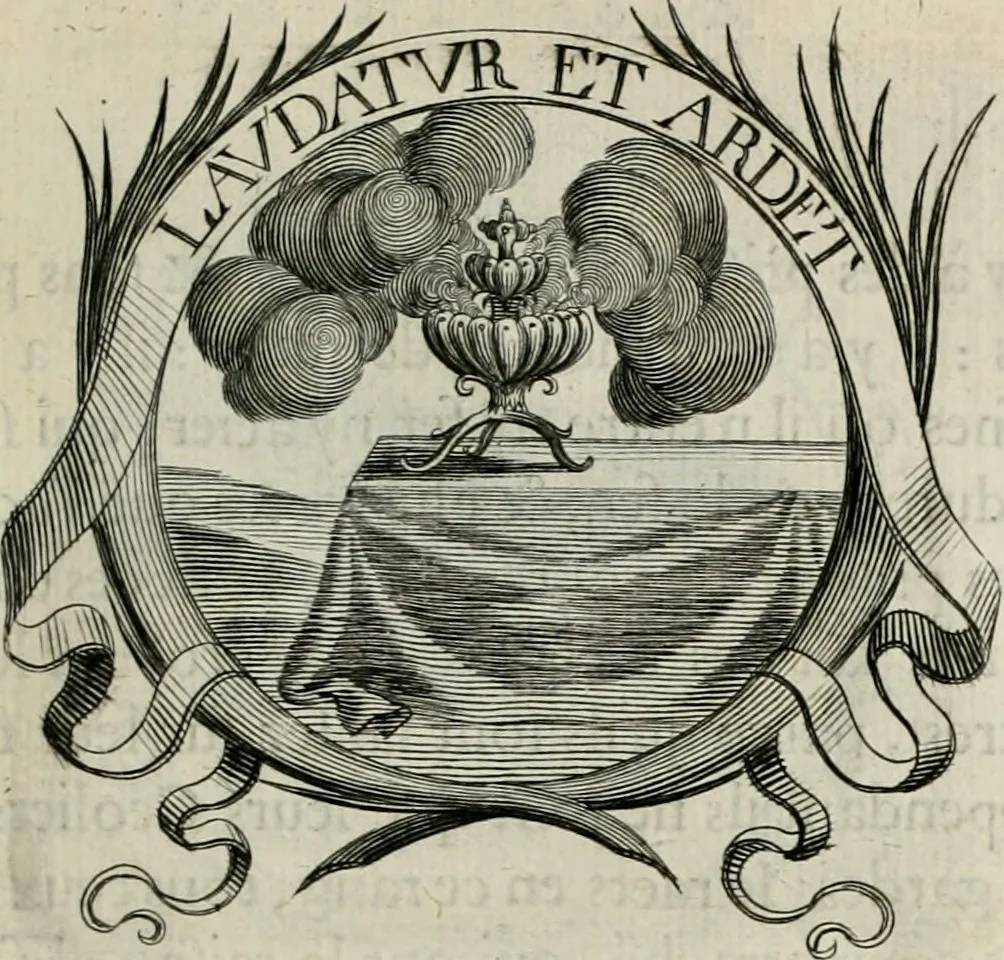 An illustration from De l'art des devises, 1666, leaf 410