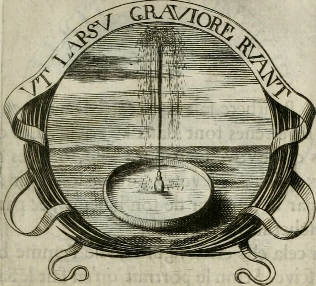 An illustration from De l'art des devises, 1666, leaf 422