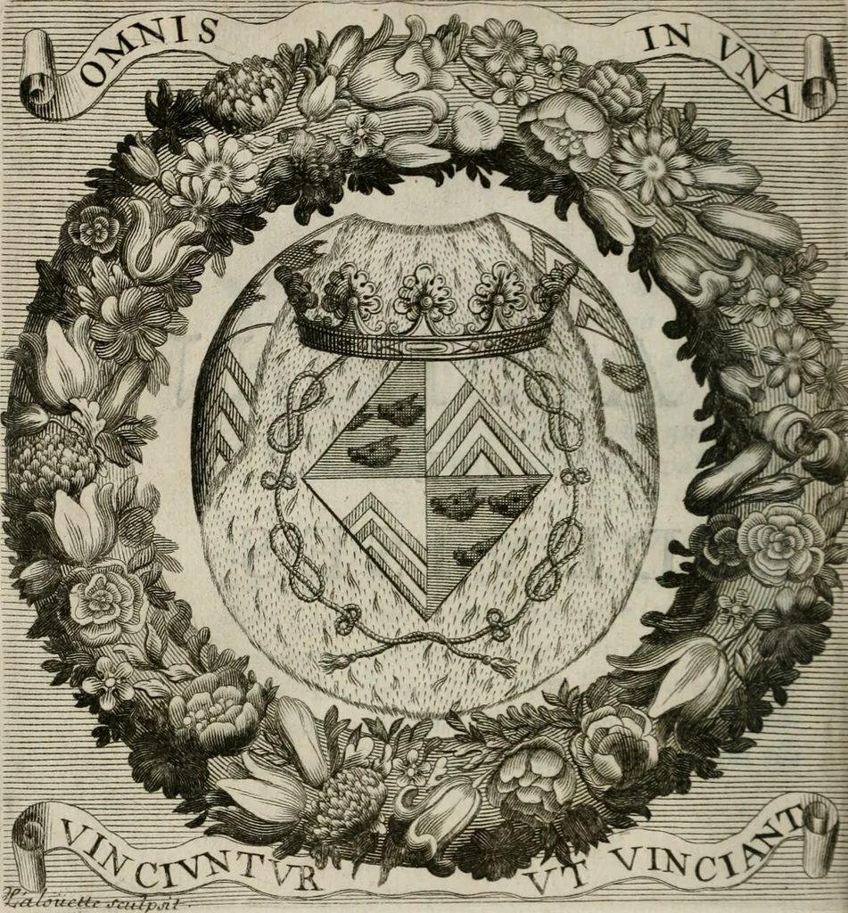 An illustration from De l'art des devises, 1666, leaf 427