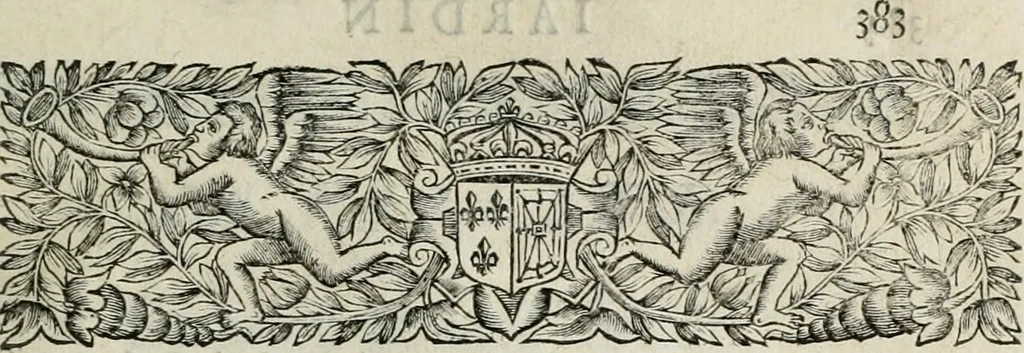 An illustration from De l'art des devises, 1666, leaf 428