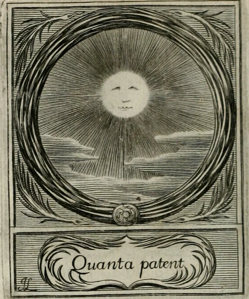 An illustration from De l'art des devises, 1666, leaf 505