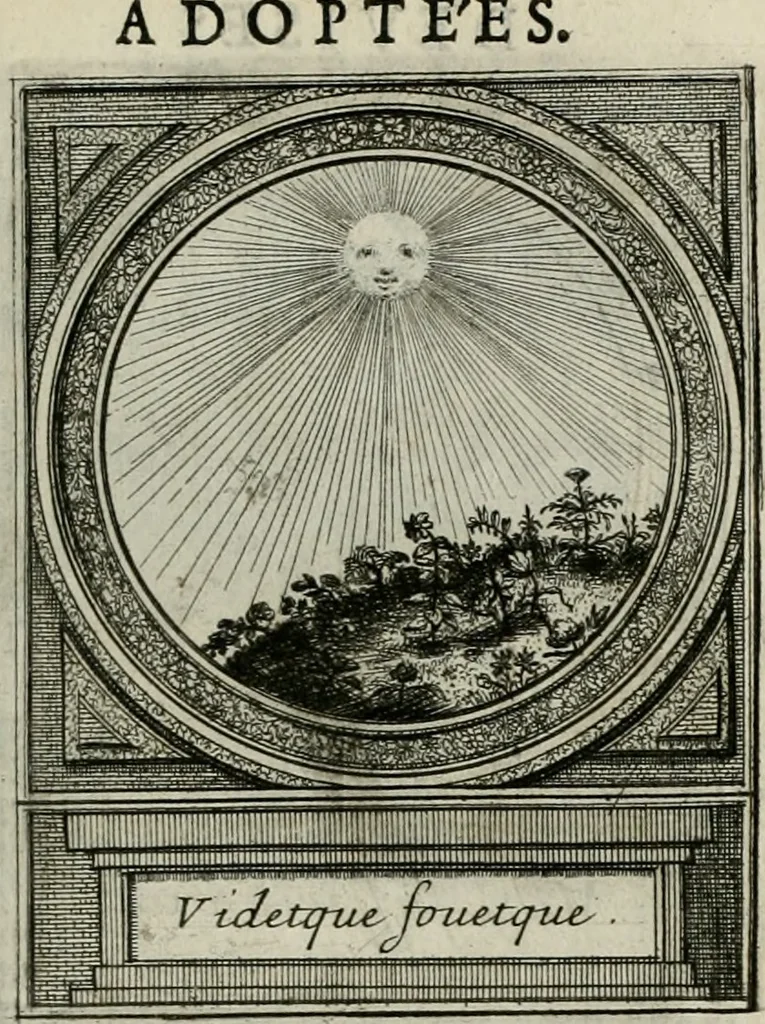 An illustration from De l'art des devises, 1666, leaf 508