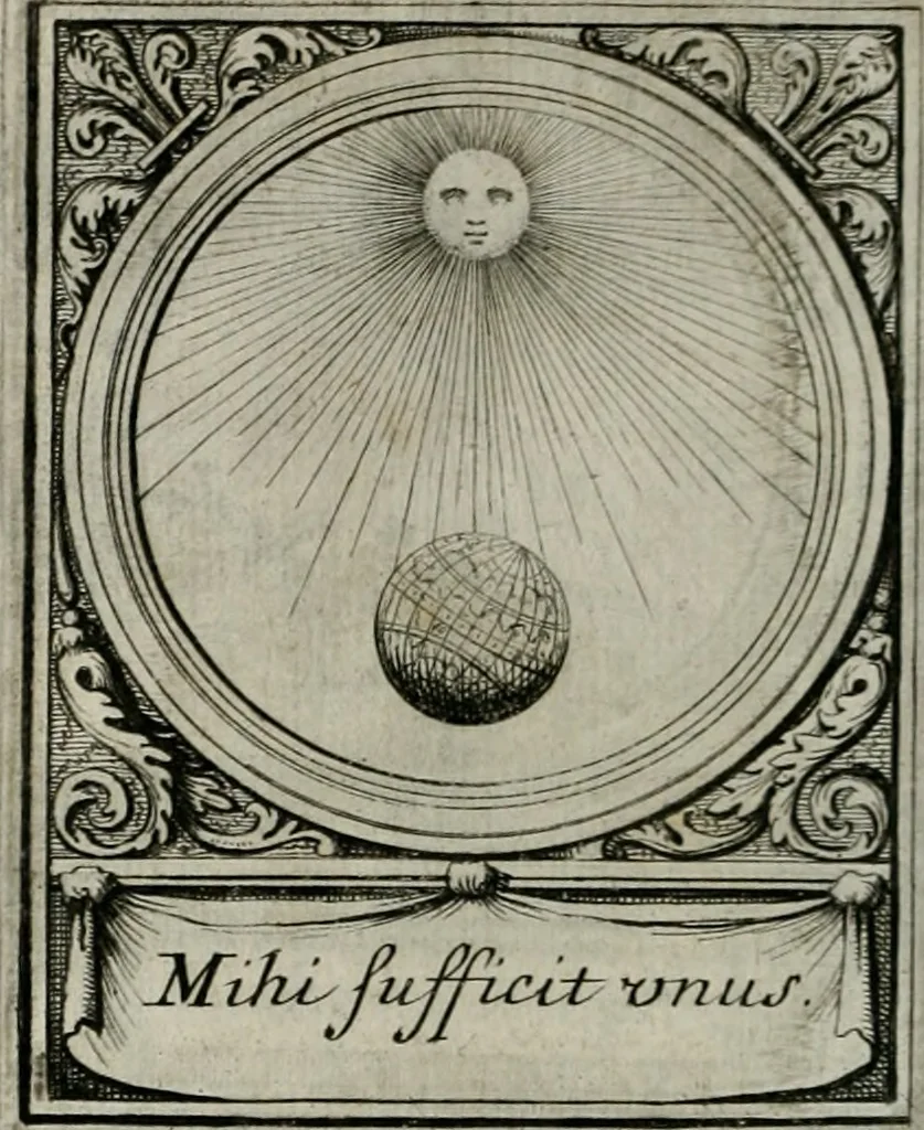 An illustration from De l'art des devises, 1666, leaf 509