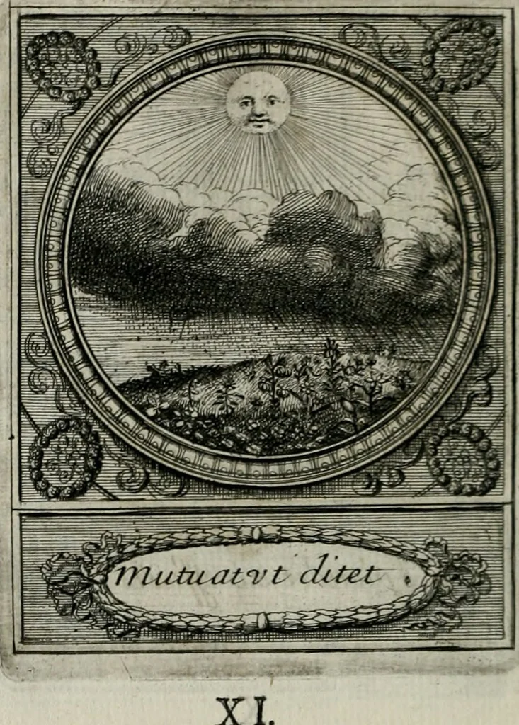 An illustration from De l'art des devises, 1666, leaf 513