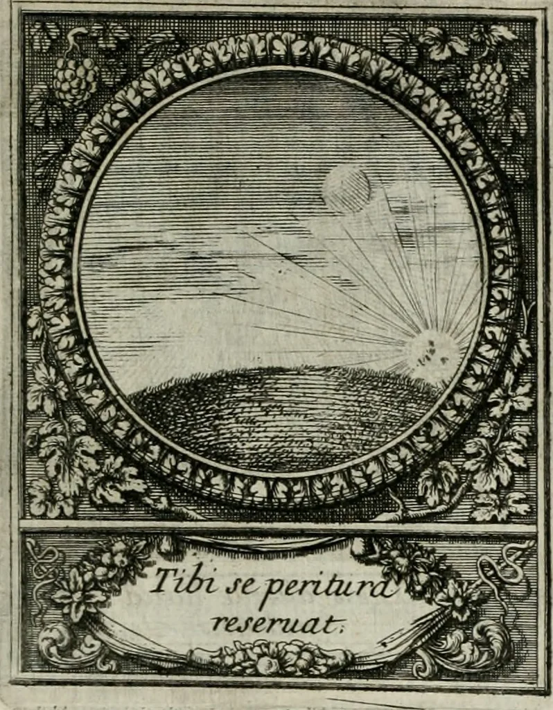 An illustration from De l'art des devises, 1666, leaf 516