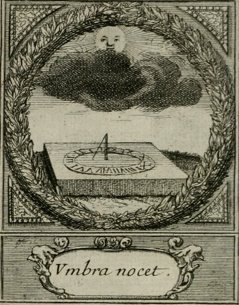 An illustration from De l'art des devises, 1666, leaf 519