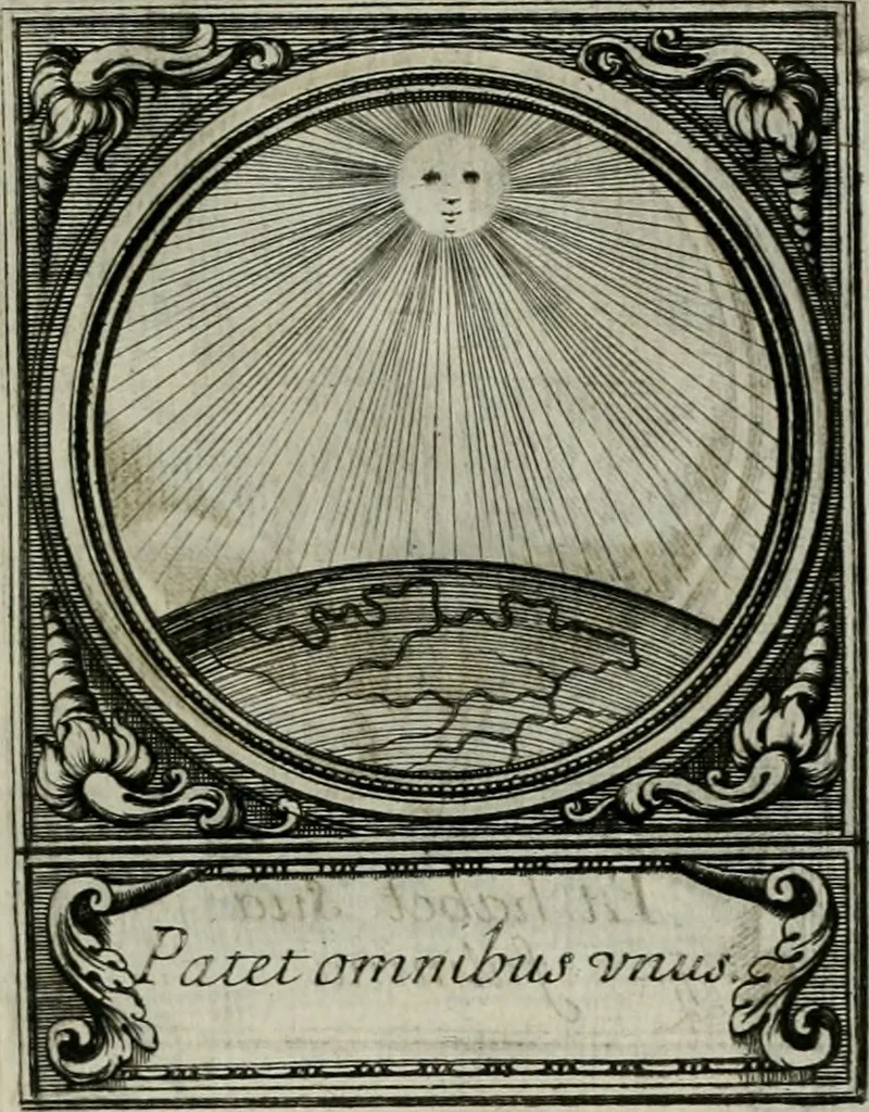 An illustration from De l'art des devises, 1666, leaf 522