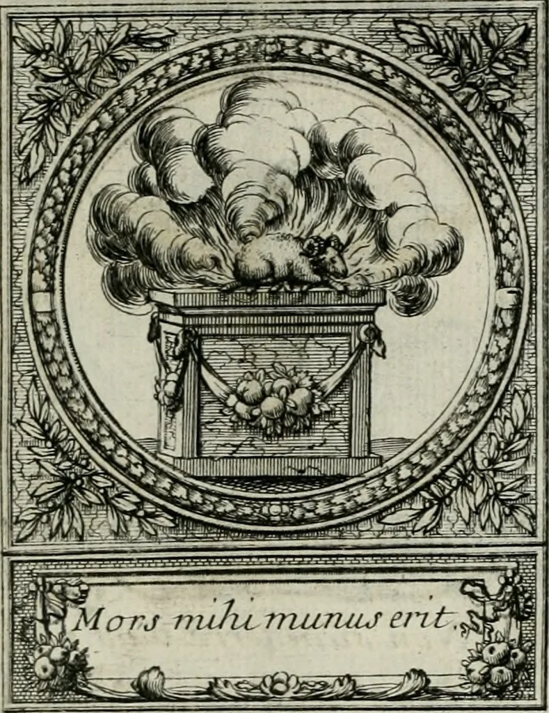 An illustration from De l'art des devises, 1666, leaf 524