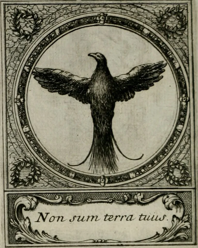 An illustration from De l'art des devises, 1666, leaf 525
