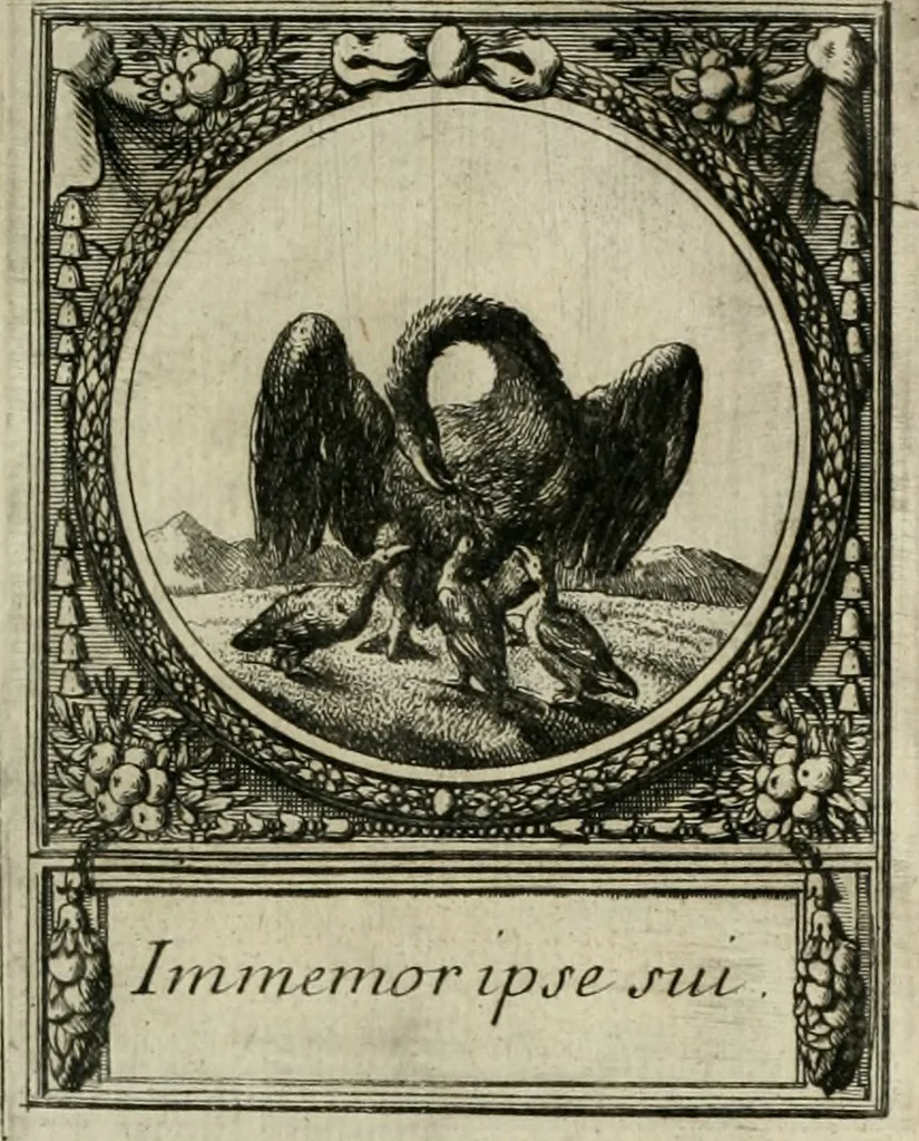 An illustration from De l'art des devises, 1666, leaf 526