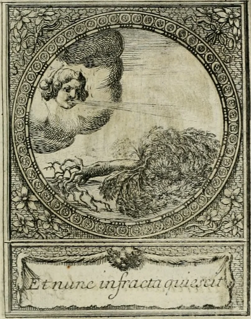 An illustration from De l'art des devises, 1666, leaf 532