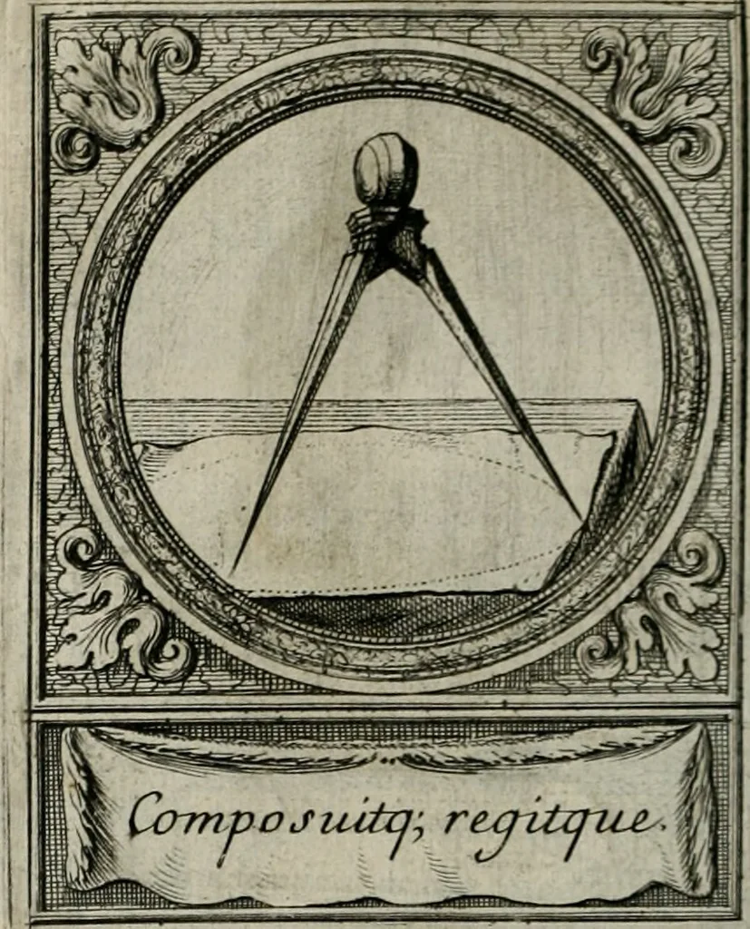 An illustration from De l'art des devises, 1666, leaf 539
