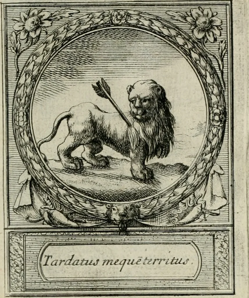 An illustration from De l'art des devises, 1666, leaf 540