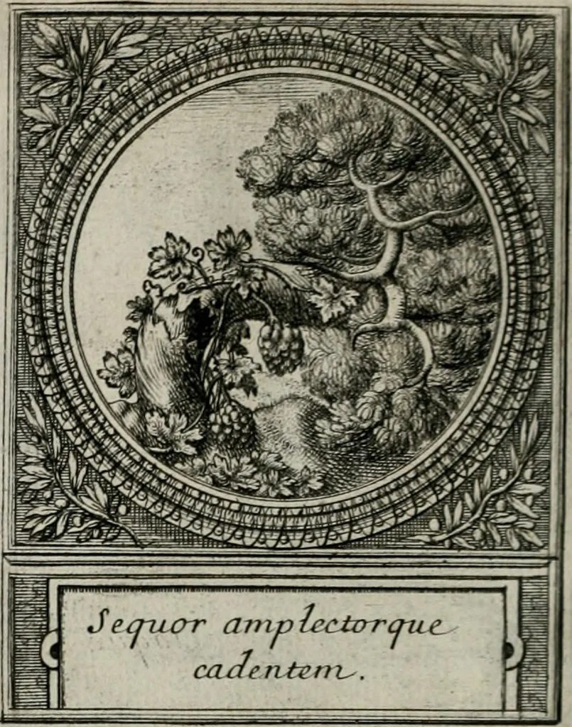 An illustration from De l'art des devises, 1666, leaf 545
