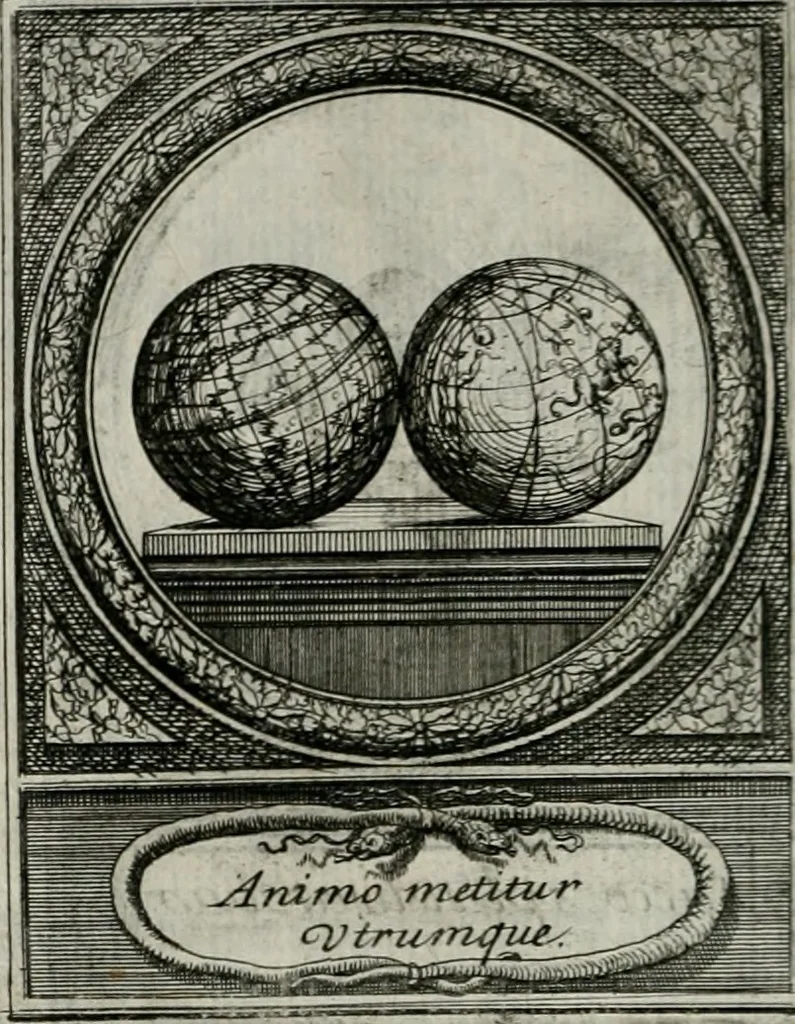 An illustration from De l'art des devises, 1666, leaf 553