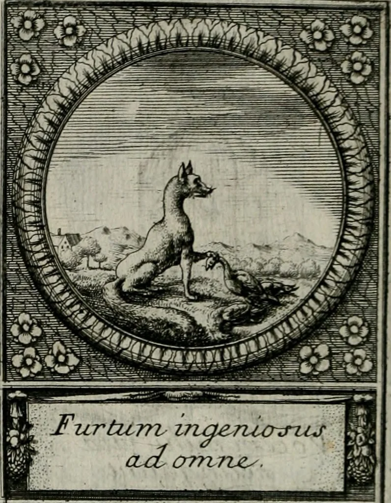 An illustration from De l'art des devises, 1666, leaf 555