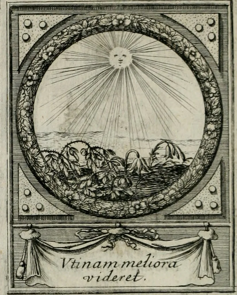 An illustration from De l'art des devises, 1666, leaf 559