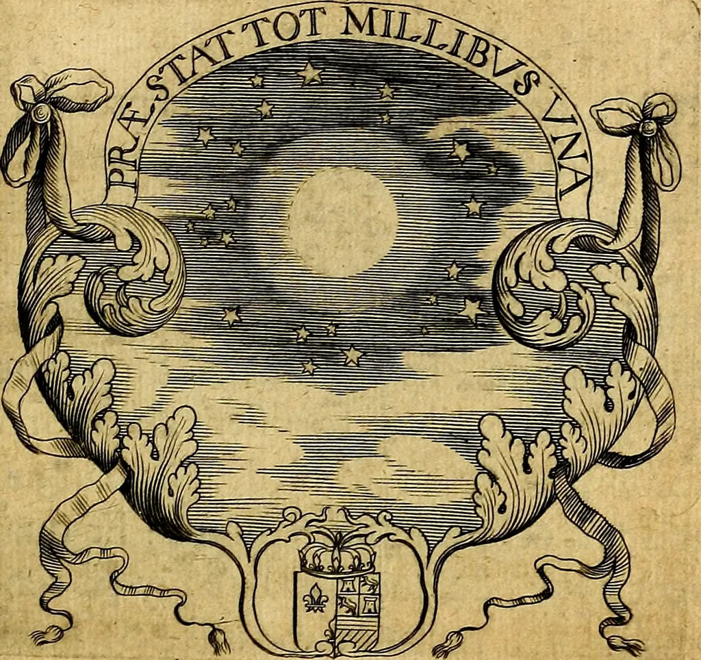 An illustration from De l'art des devises, 1666, leaf 290