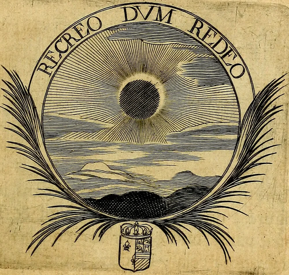 An illustration from De l'art des devises, 1666, leaf 292