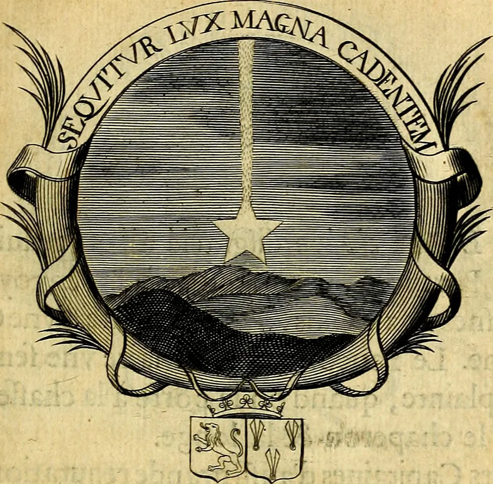 An illustration from De l'art des devises, 1666, leaf 322
