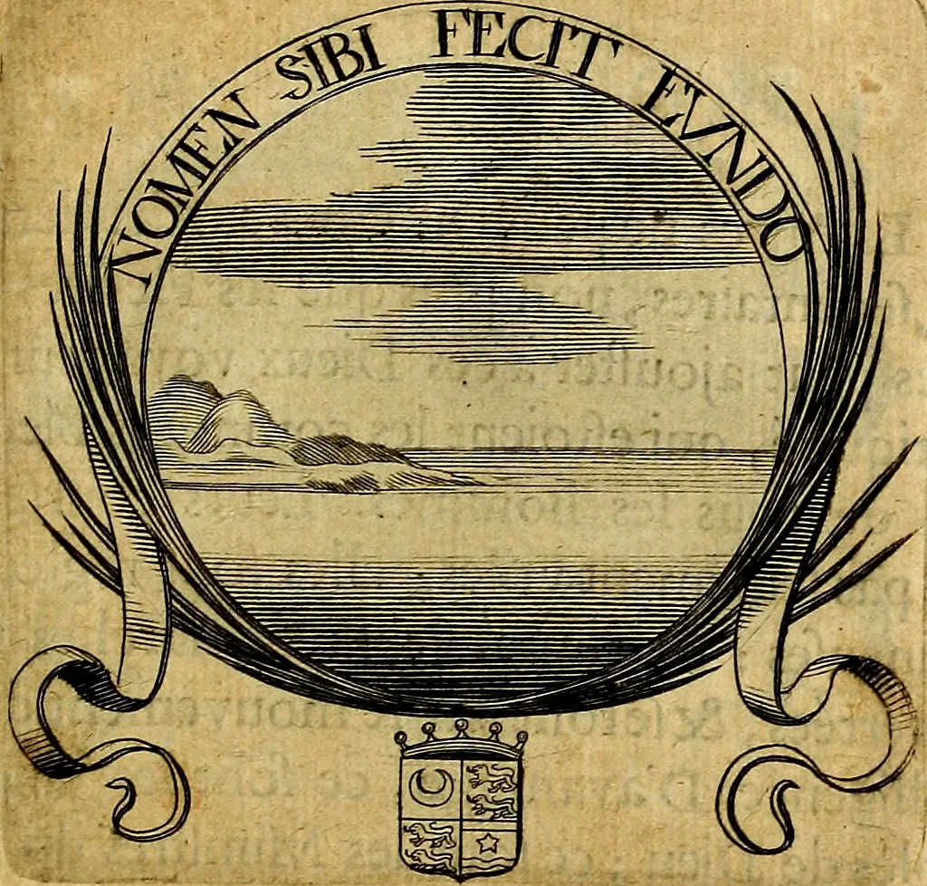 An illustration from De l'art des devises, 1666, leaf 334