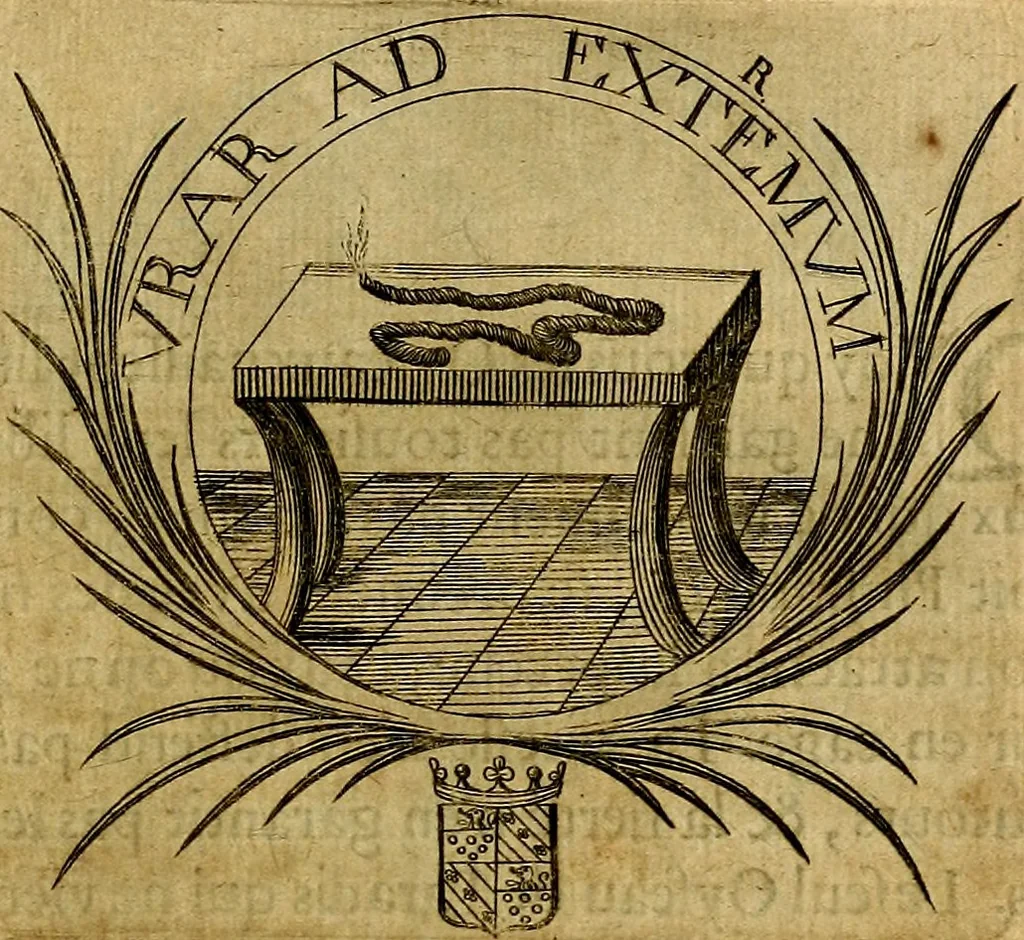 An illustration from De l'art des devises, 1666, leaf 342