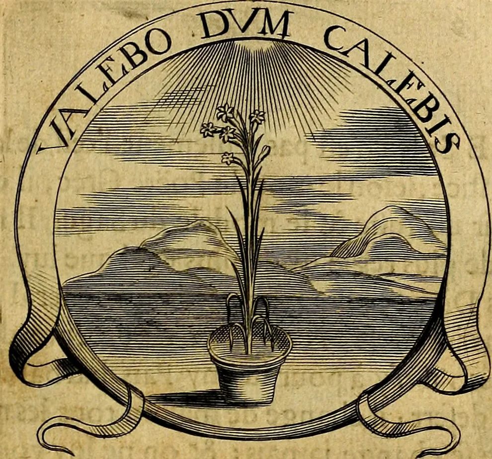 An illustration from De l'art des devises, 1666, leaf 360