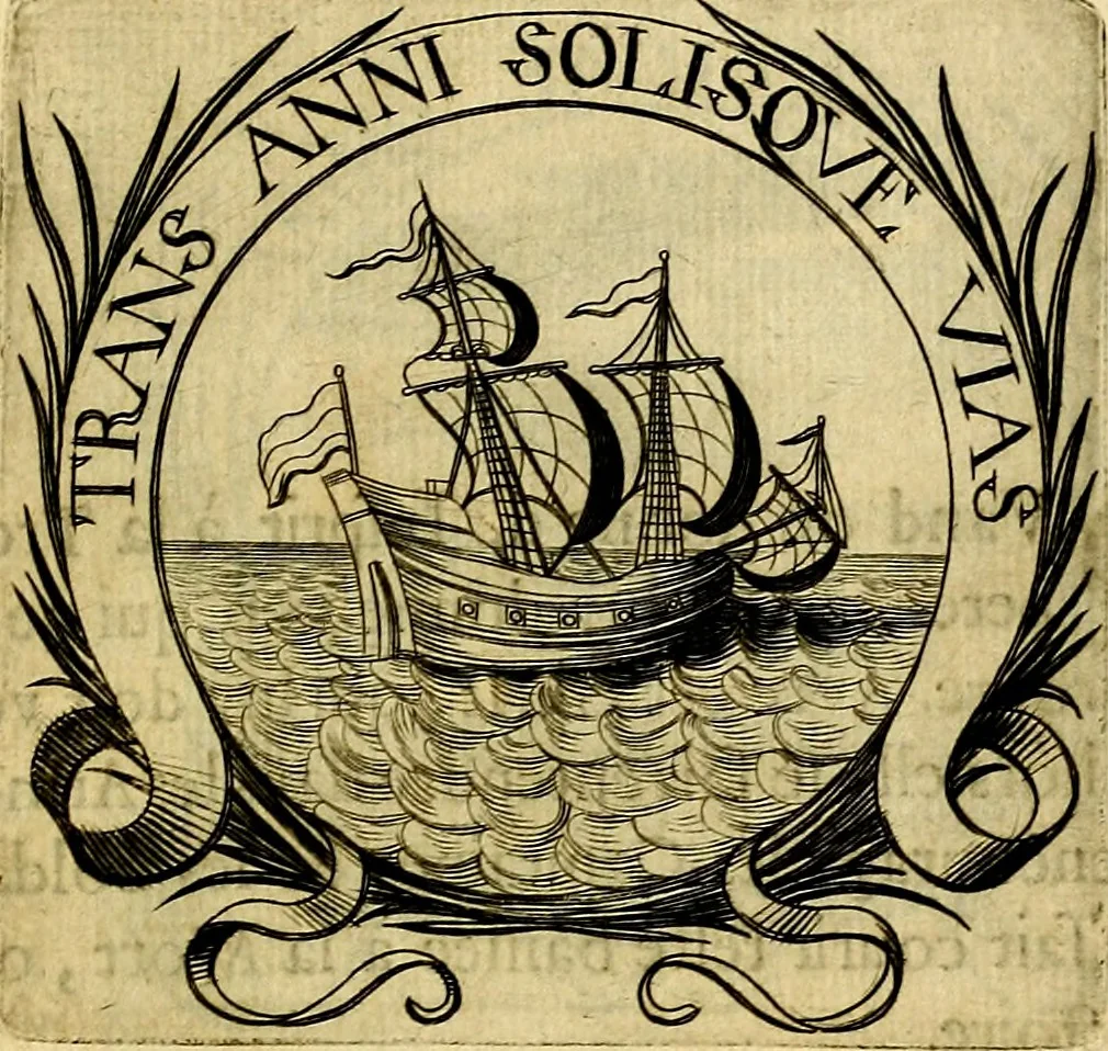 An illustration from De l'art des devises, 1666, leaf 376