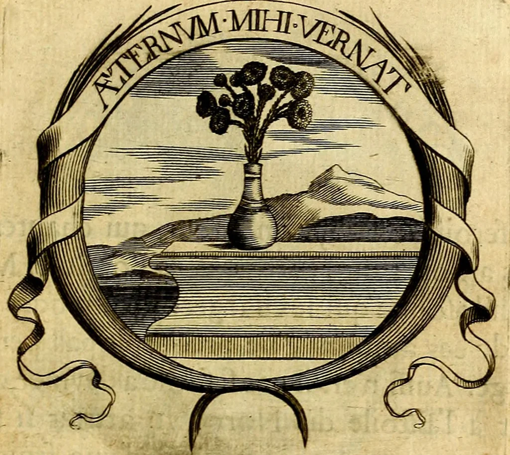 An illustration from De l'art des devises, 1666, leaf 380