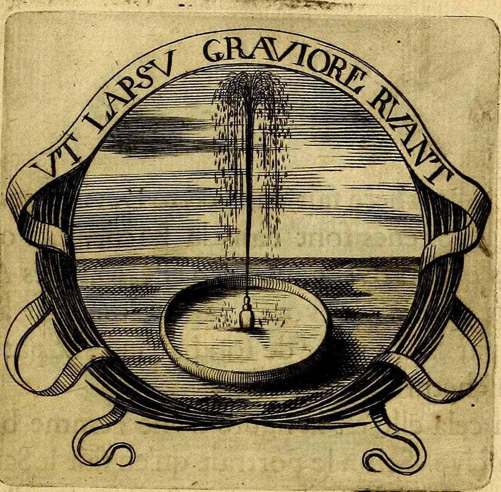An illustration from De l'art des devises, 1666, leaf 420